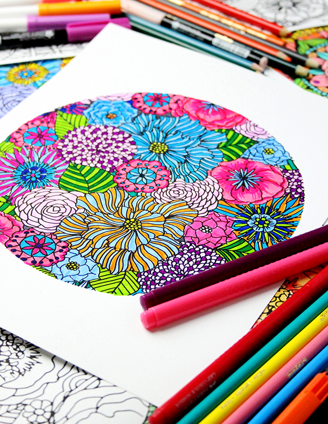 my favorite ways to color and a free coloring download | alisaburke ...